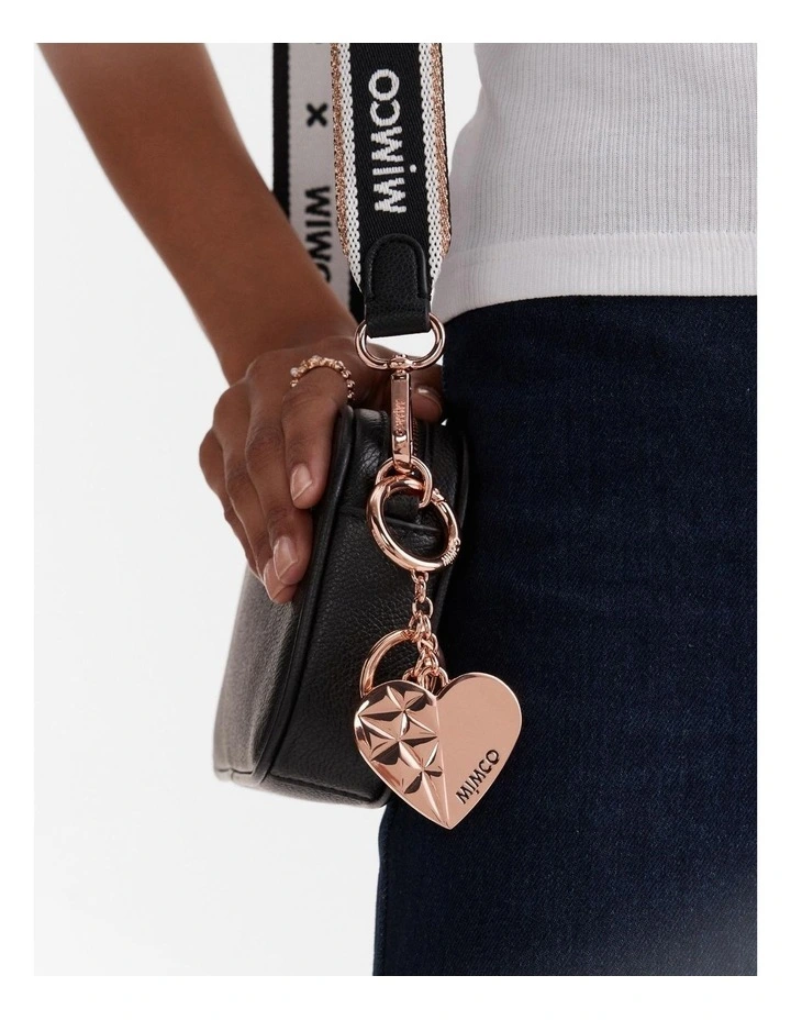 Amore Keyring in Rose Gold image 2