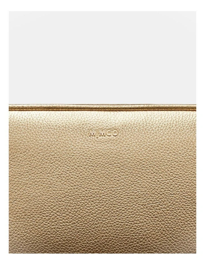 Classico Pouch in Light Gold image 4