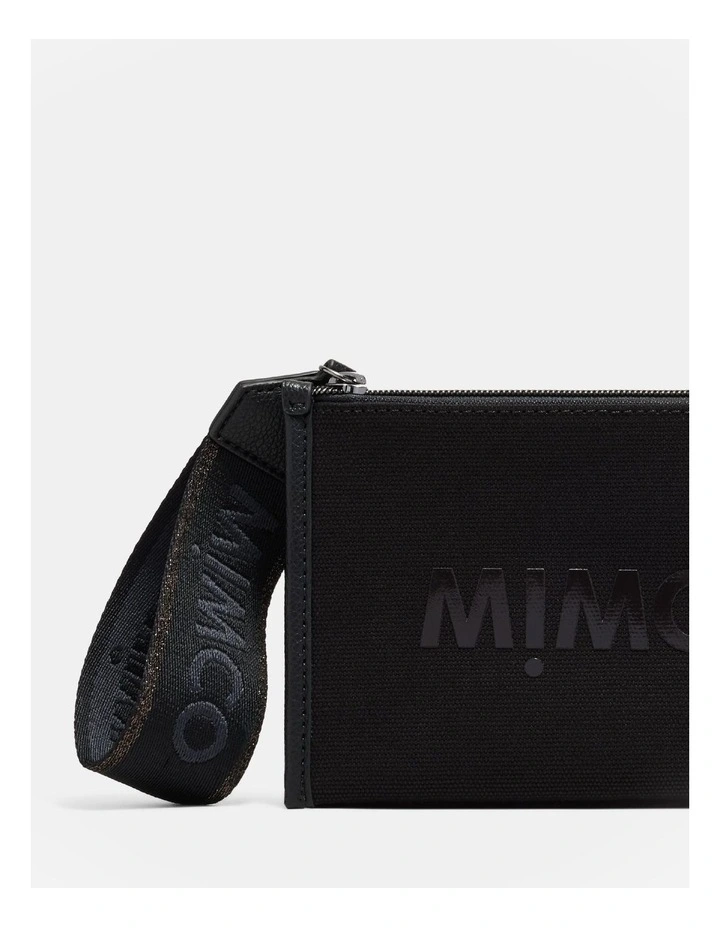 Patch Pouch in Black Gunmetal image 4