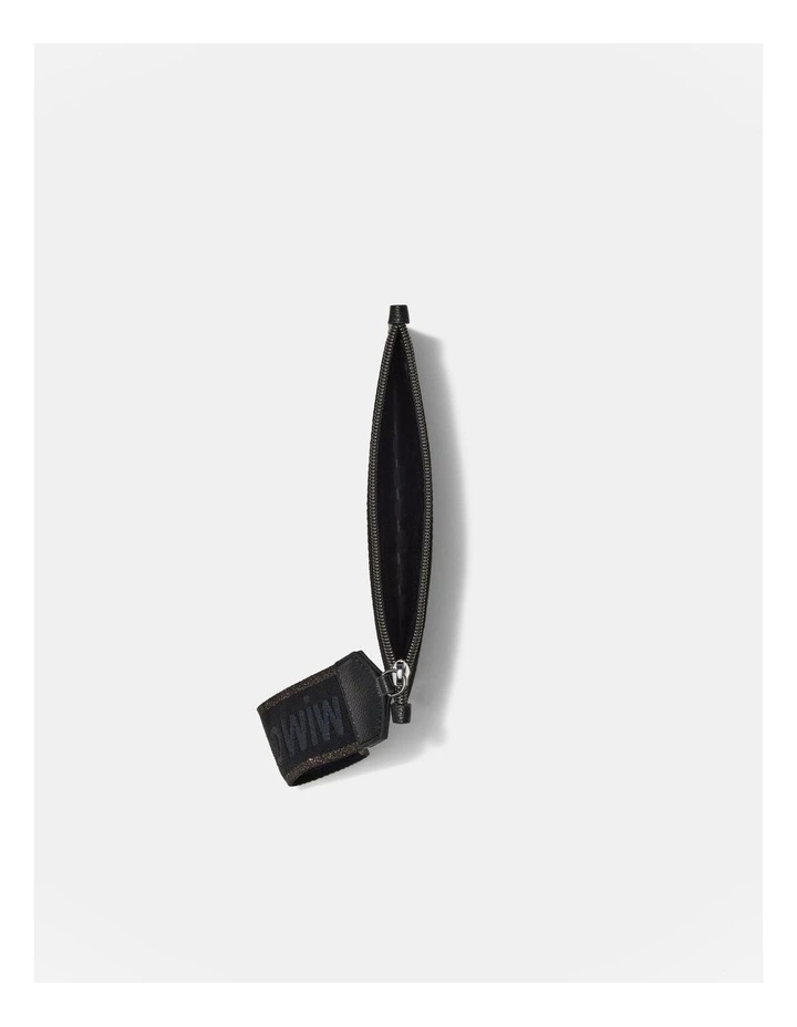 Patch Pouch in Black Gunmetal image 5