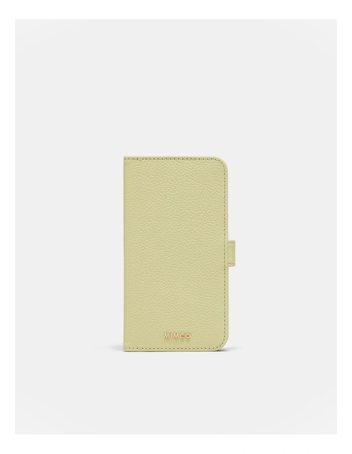 Classico Flip Case For Iphone 15 Pro in Matcha image 1