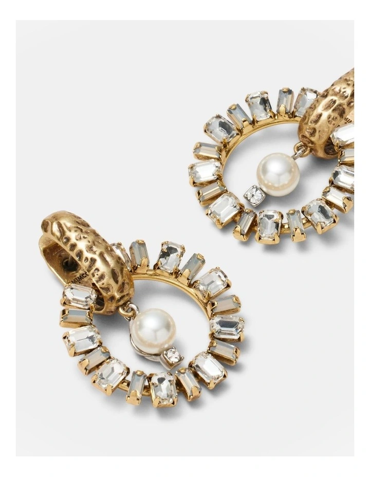 Ballroom Blitz Hoop Earrings in Gold image 3