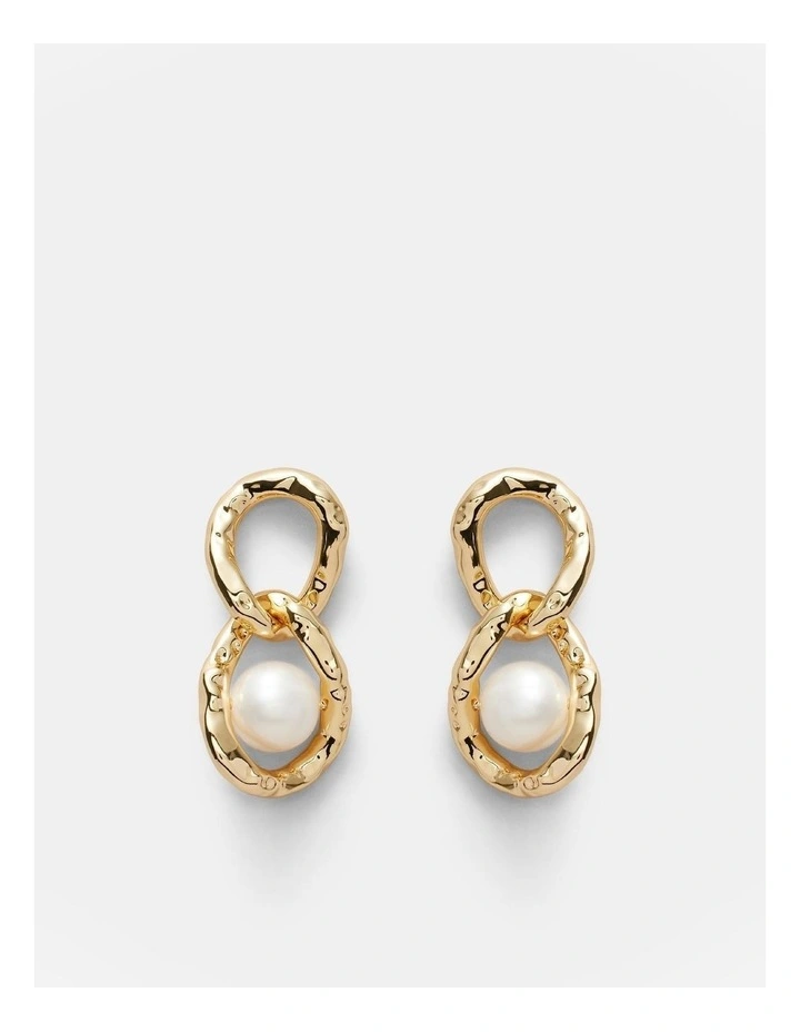 Retrieved Earrings in Gold image 1
