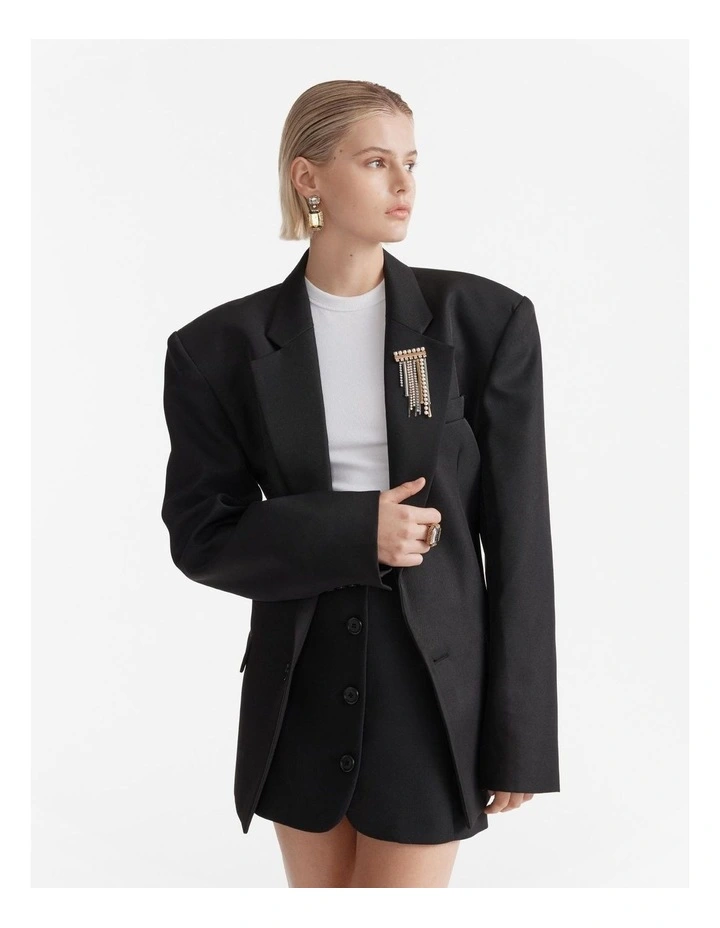 Ballroom Blitz Brooch in Silver image 4