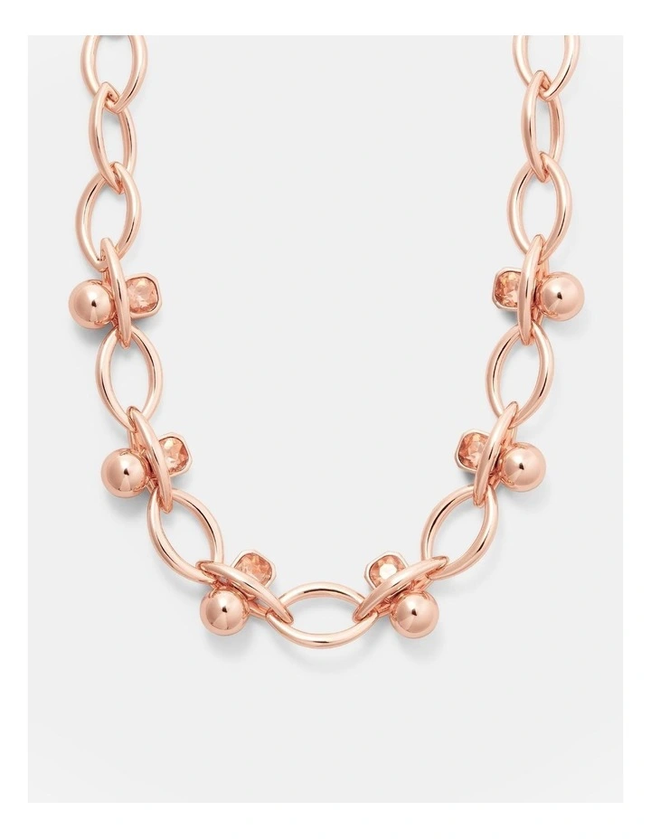 Descent Necklace in Rose Gold image 1