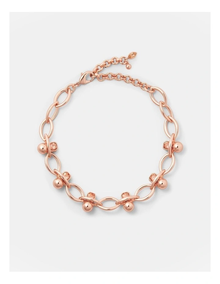 Descent Necklace in Rose Gold image 5
