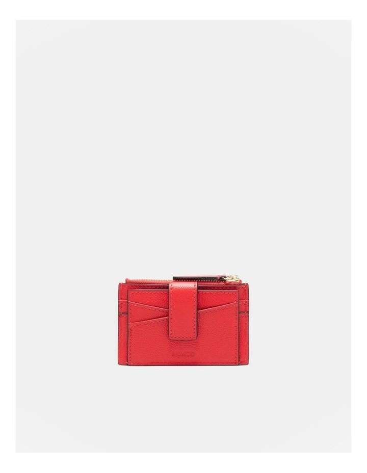 Classico Duo Card Wallet in Racer Red image 2