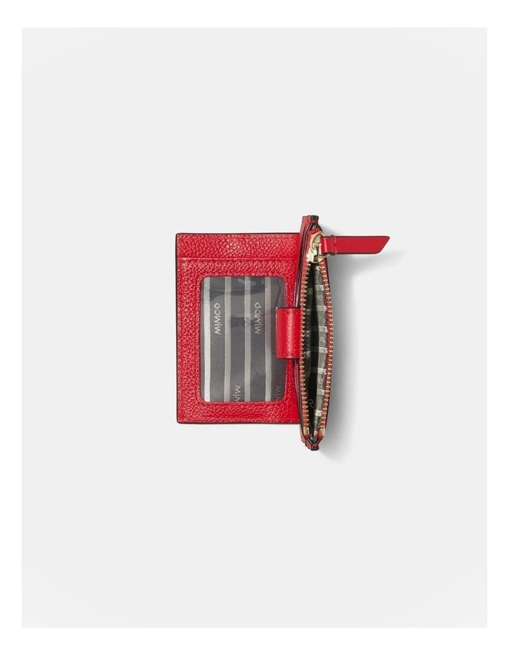 Classico Duo Card Wallet in Racer Red image 3