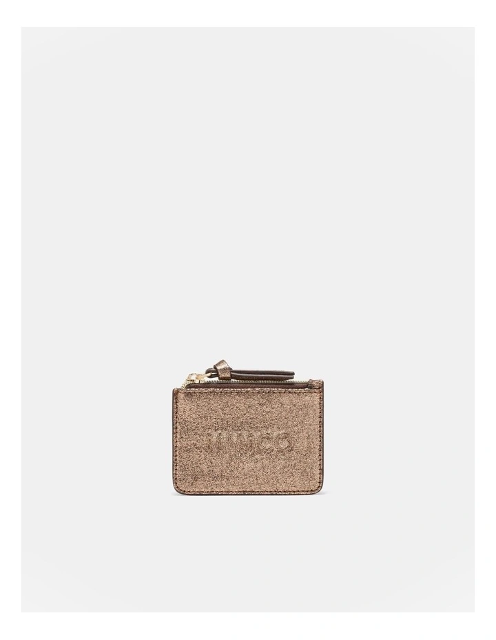 Mimco Explore Card Wallet In Bronze MYER