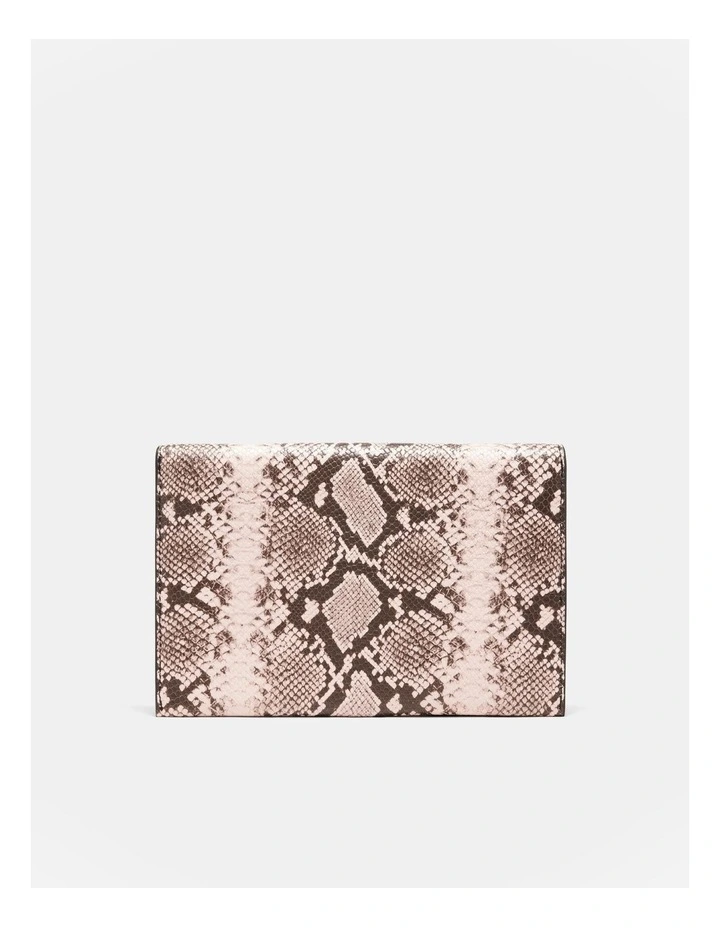 Drift Medium Envelope Pouch in Blush Snake image 4