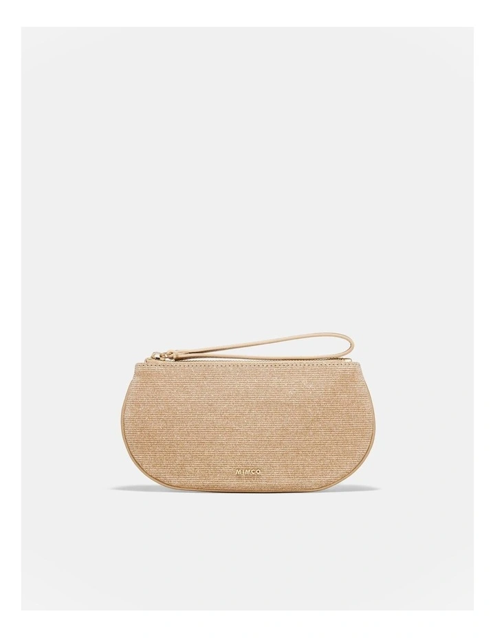 Metropolis Pouch in Light Gold image 1