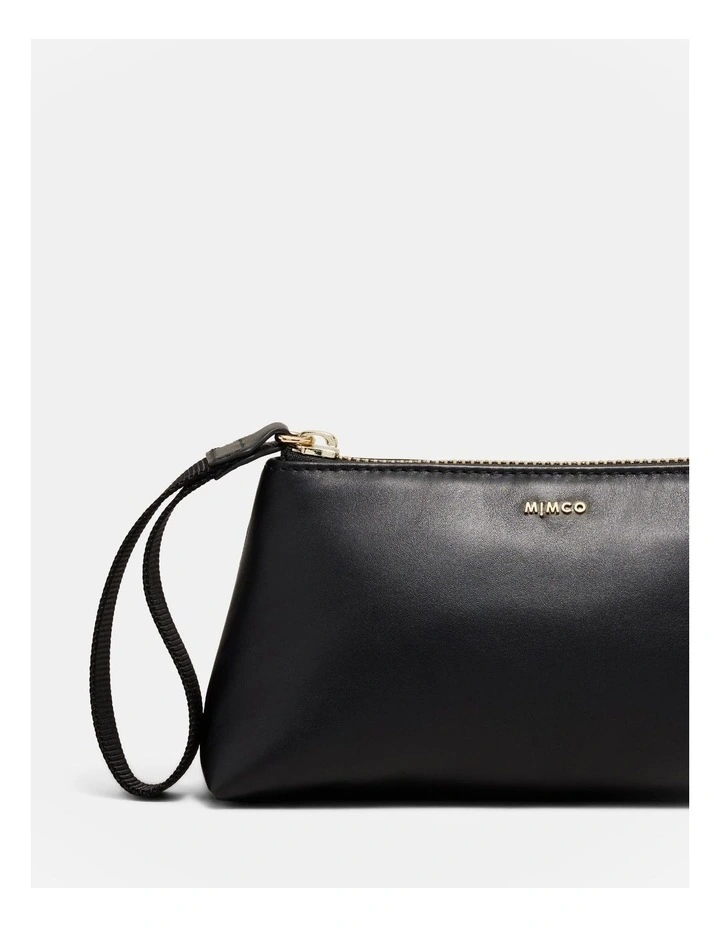 Puffy Pouch in Black Light Gold image 4