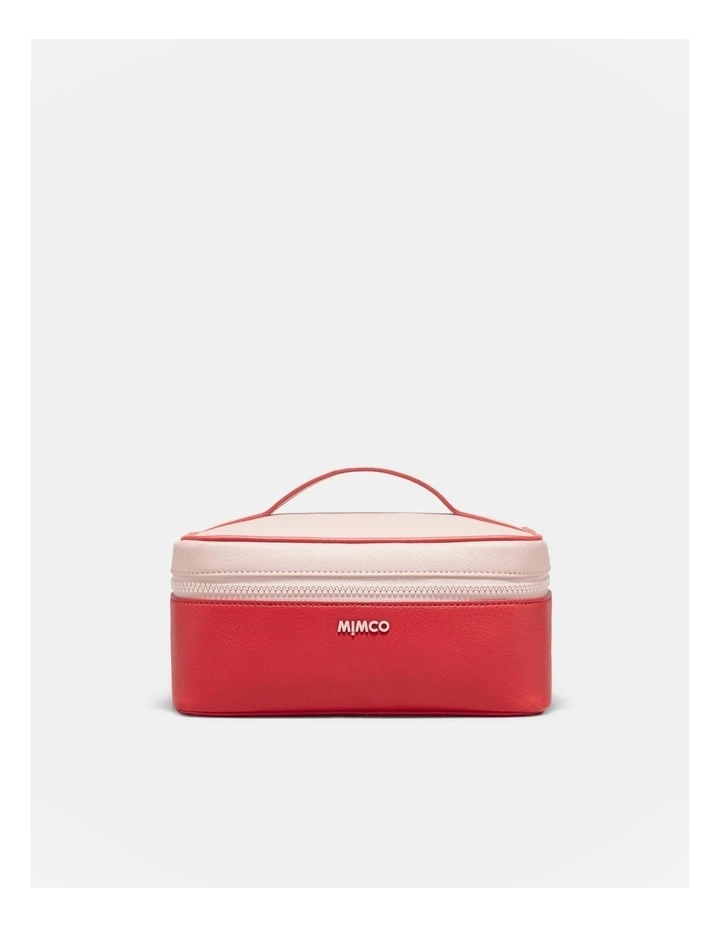 Cargo Large Cosmetic Bag in Racer Red image 1