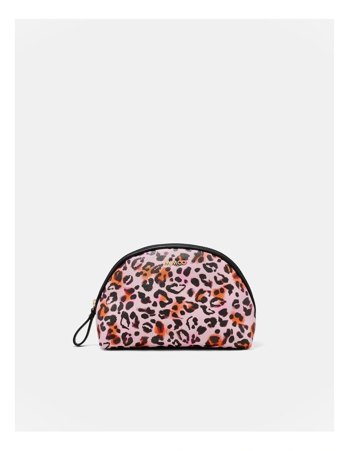 Cargo Small Cosmetic Pouch in Animal Print image 1