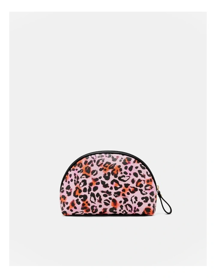 Cargo Small Cosmetic Pouch in Animal Print image 3