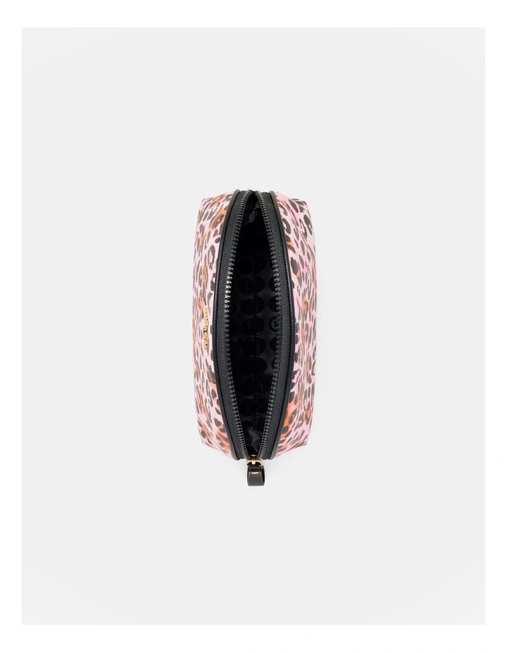 Cargo Small Cosmetic Pouch in Animal Print image 4