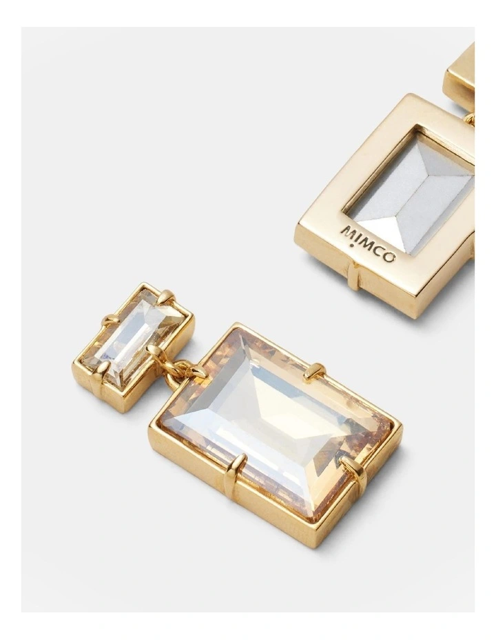 Dreams Drop Earrings in Gold image 3