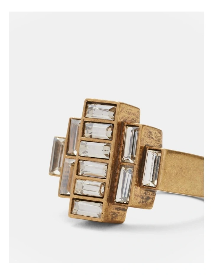 Crystal Vision Ring in Gold image 3