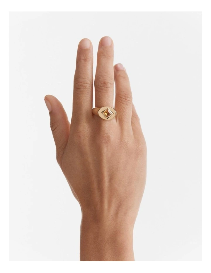 Gypsy Ring in Cognac image 2