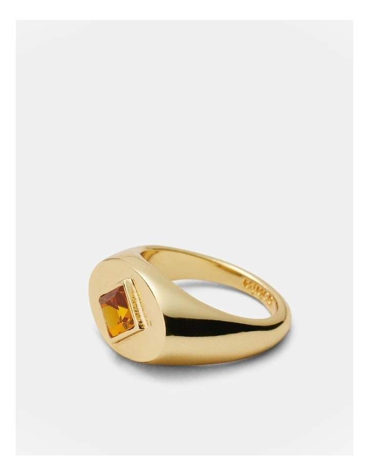 Gypsy Ring in Cognac image 3