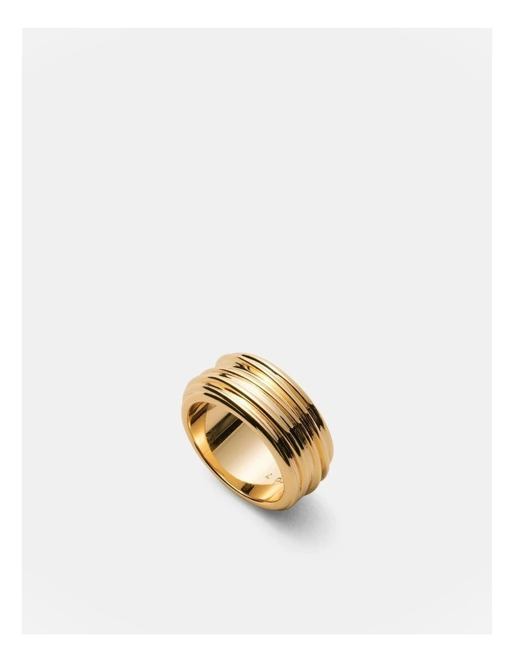 Bassline Ring in Gold image 3