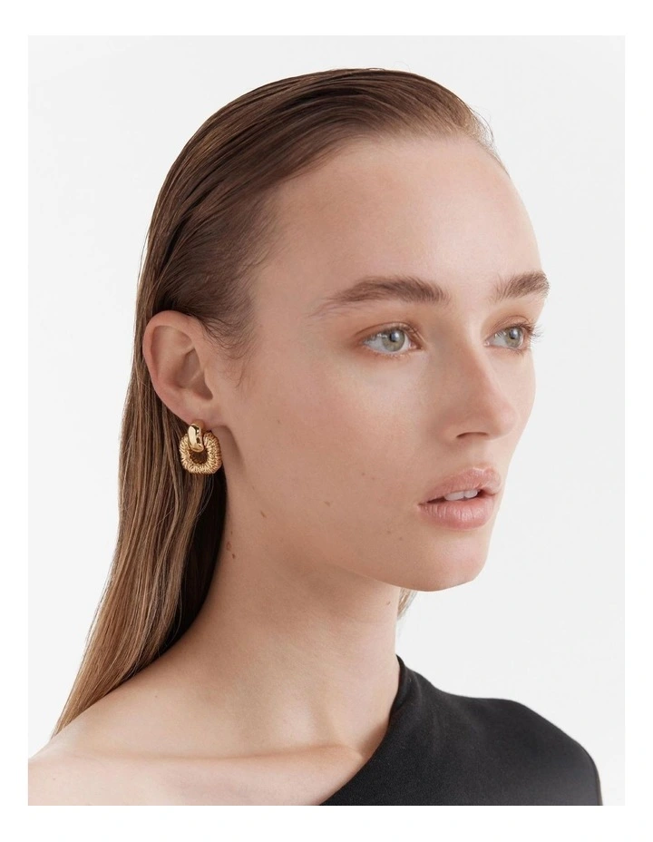 Encore Stud Earrings in Gold image 2