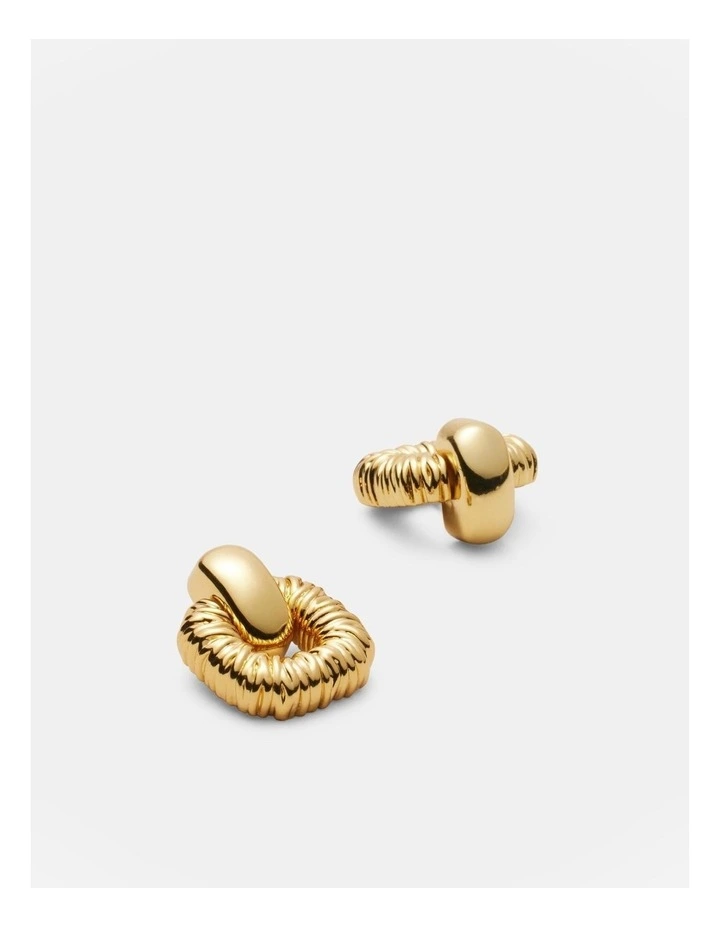 Encore Stud Earrings in Gold image 3