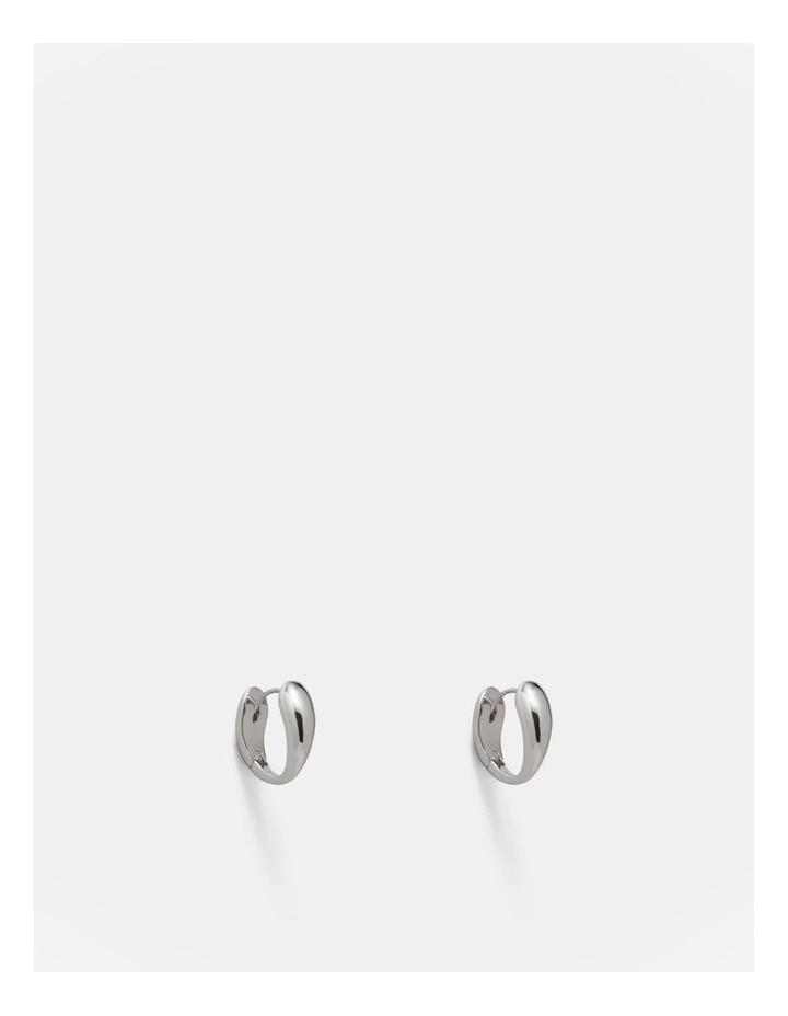 Anthem Drop Earrings in Silver image 3
