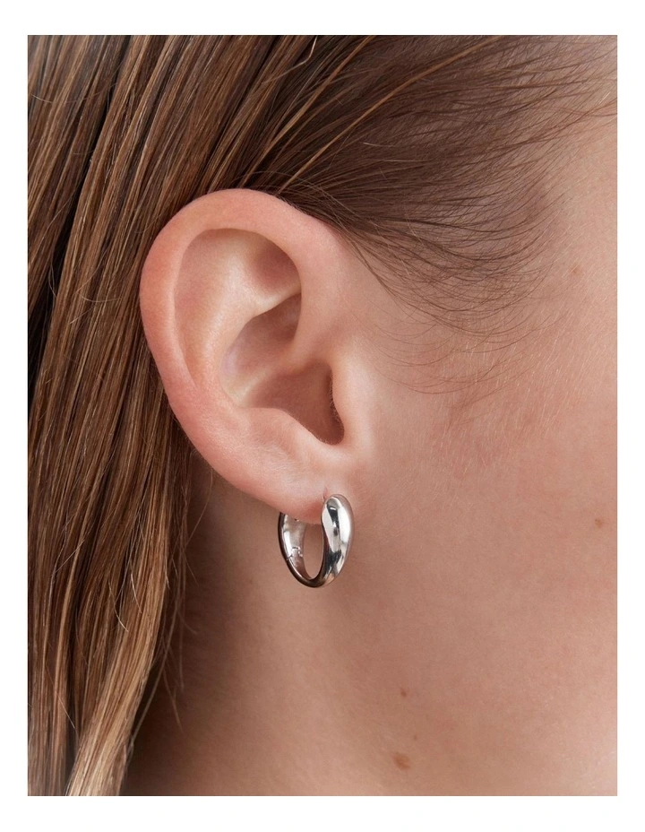 Anthem Drop Earrings in Silver image 4
