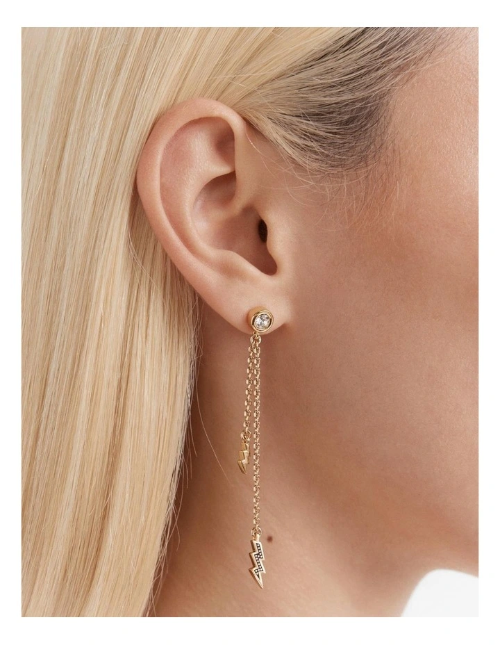 Call Me Ear Cuff in Gold image 4