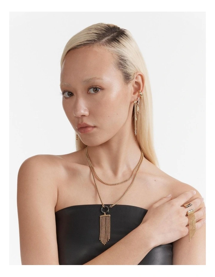 Call Me Ear Cuff in Gold image 5