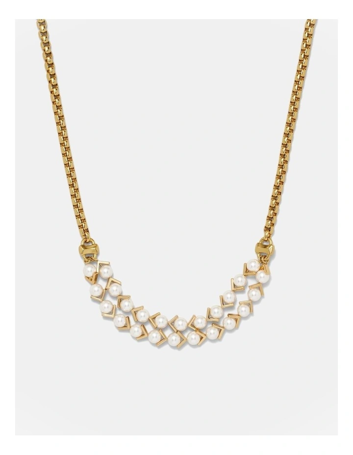 One Way Or Another Necklace in Pearl image 1