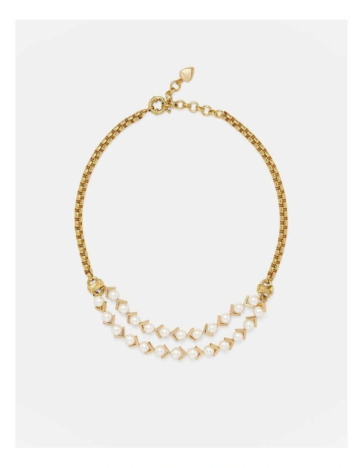 One Way Or Another Necklace in Pearl image 4