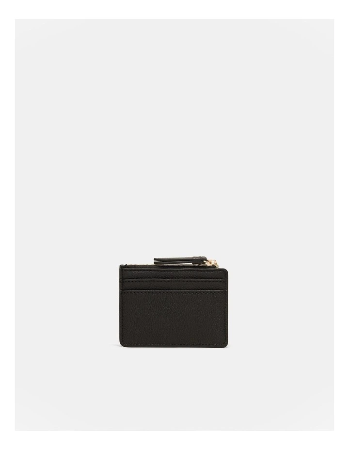 Brunswick Card Wallet in Black Light Gold image 2
