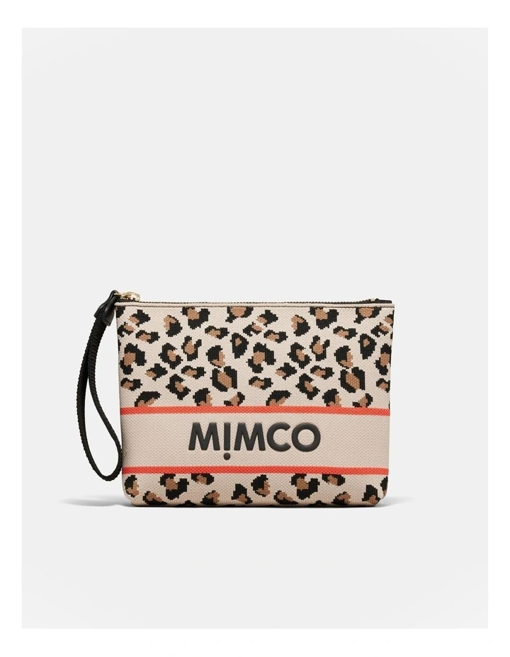 Blondie Pouch in Leopard image 1