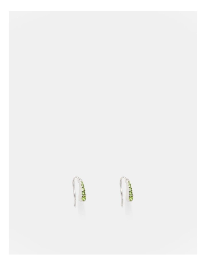 I Feel Love Hook Earrings in Lime Sorbet image 1