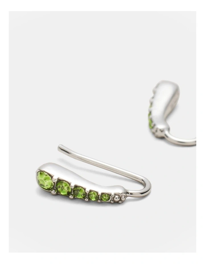 I Feel Love Hook Earrings in Lime Sorbet image 3