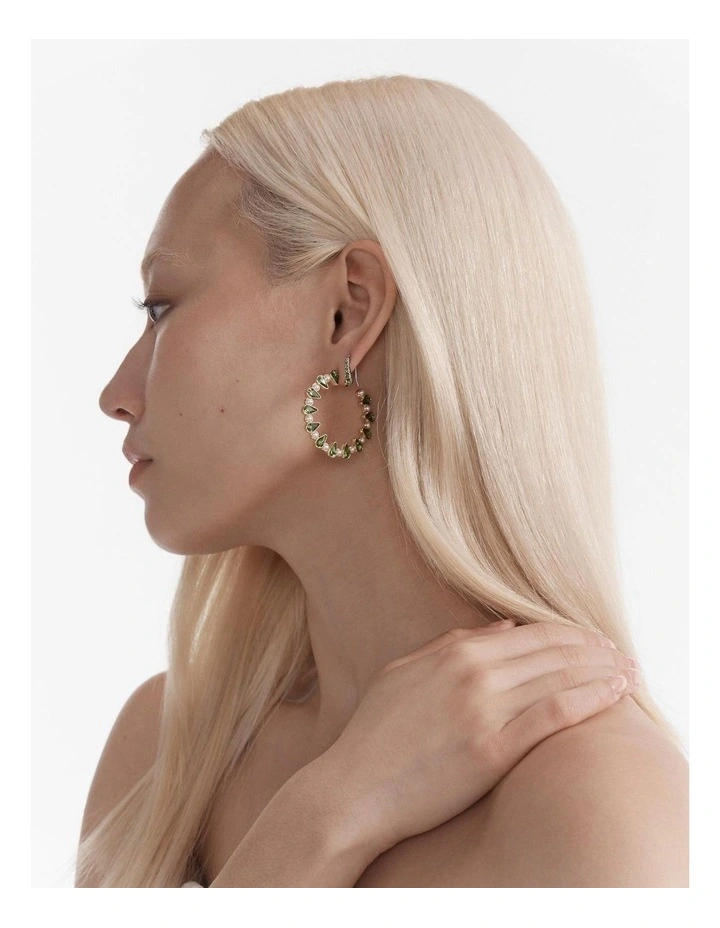 I Feel Love Hook Earrings in Lime Sorbet image 5