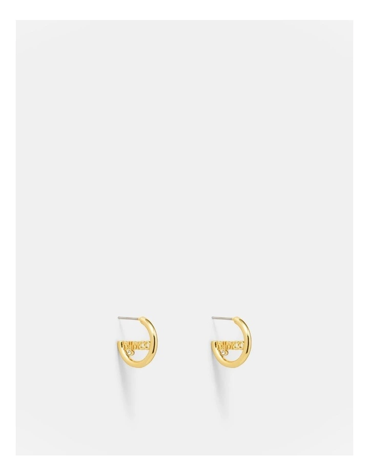 Alliance Hoop Earrings Gift Box in Gold image 1