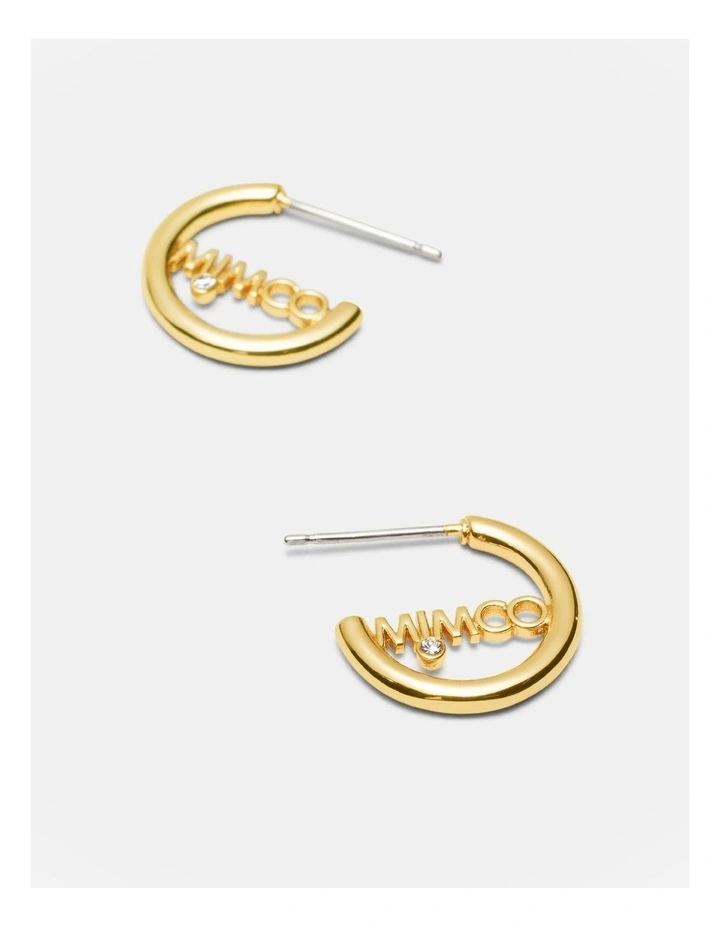 Alliance Hoop Earrings Gift Box in Gold image 3