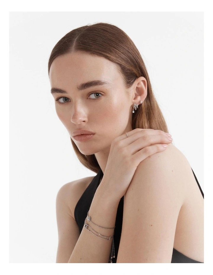 Wistful Toggle Bracelet in Silver image 4