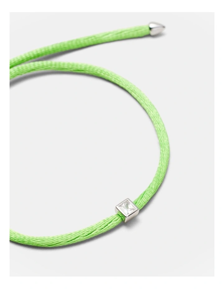 Verte Toggle Bracelet in Lime Sorbet image 3