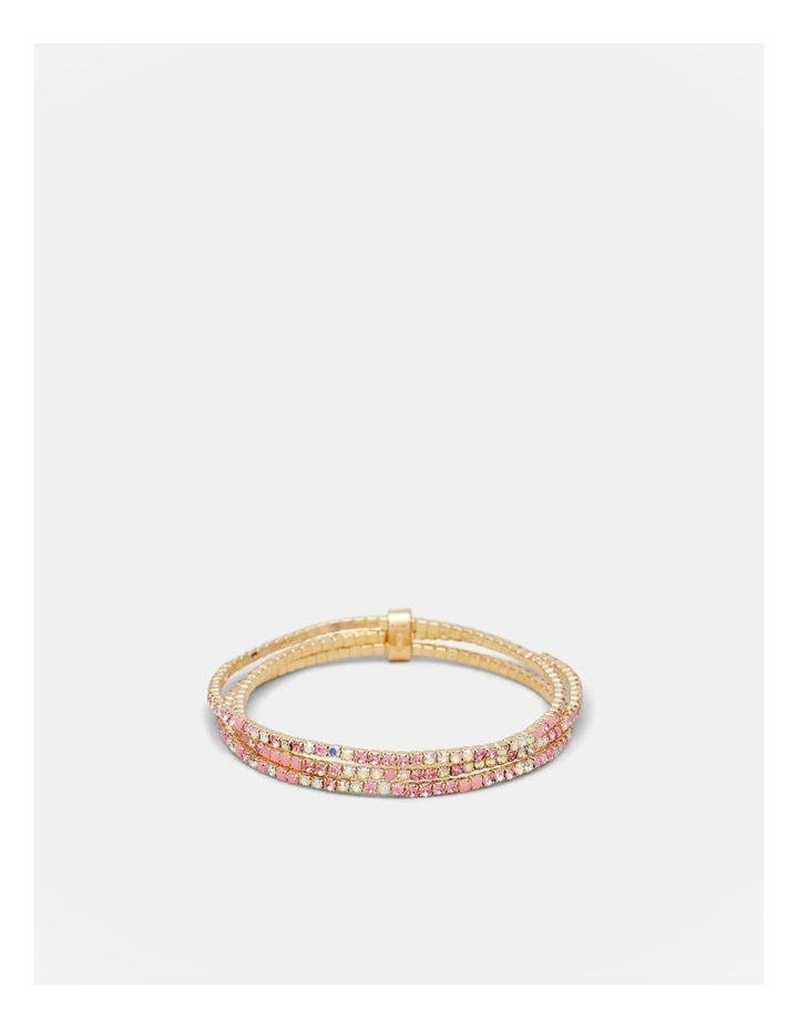 Mini Shimmy Bracelet in Disco Pink image 1