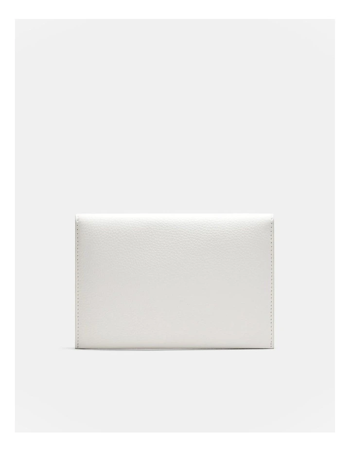 Drift Medium Envelope Pouch in White image 4