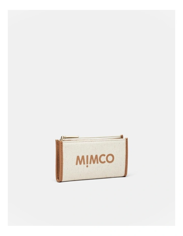 Patch Petite Wallet in Caramel image 2