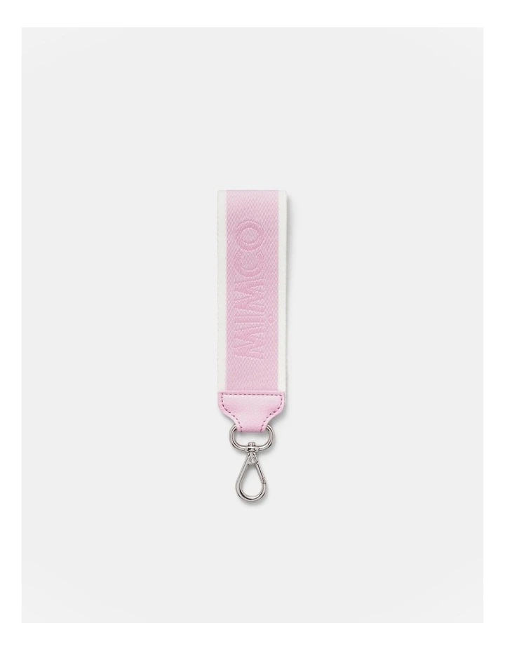 Stripe Webbing Wrist Strap in Pink Sorbet image 1