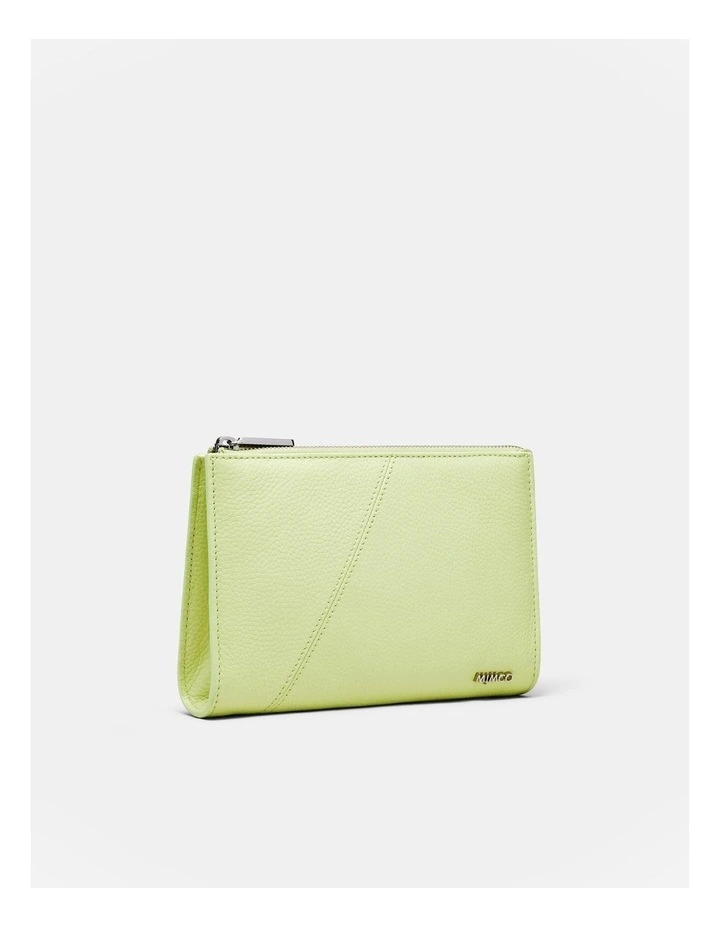 Drift Gusset Pouch in Pistachio image 3