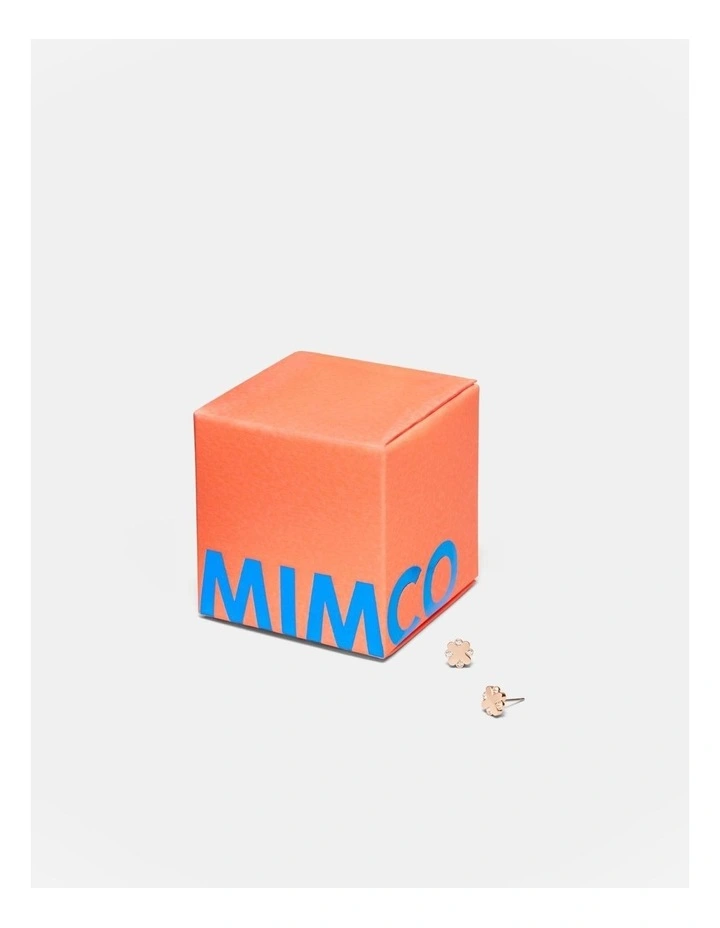 Supermicra Stud Earrings Gift Box in Rose Gold image 1
