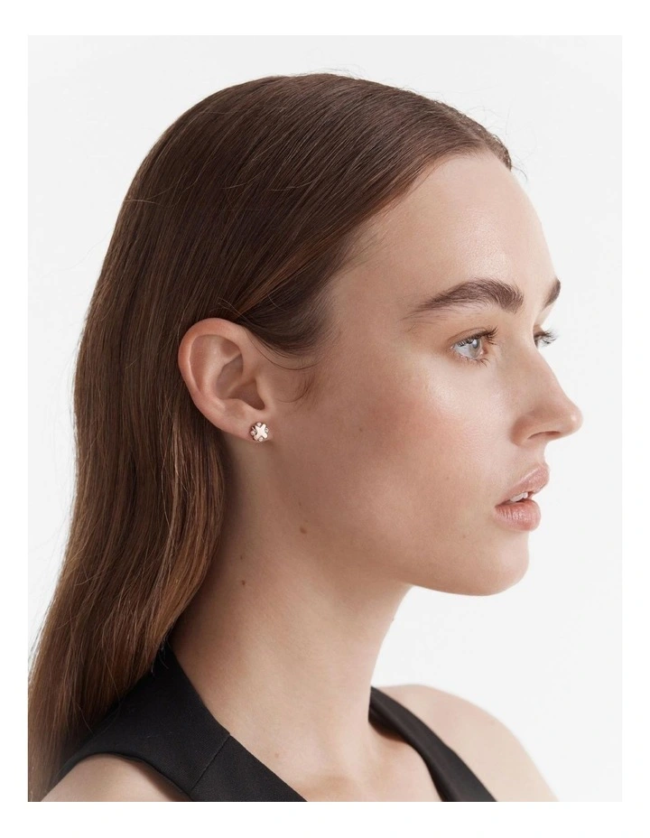 Supermicra Stud Earrings Gift Box in Rose Gold image 2