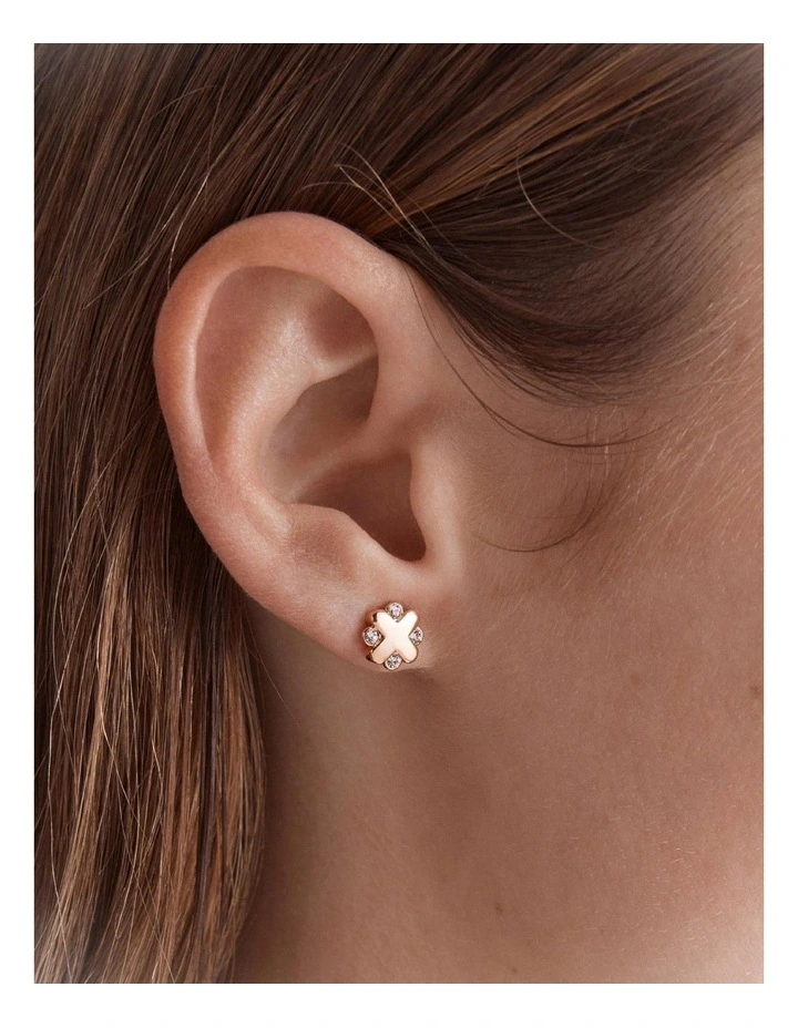 Supermicra Stud Earrings Gift Box in Rose Gold image 4